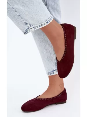 Ballerinas für Damen BOTO 9897 WEIN