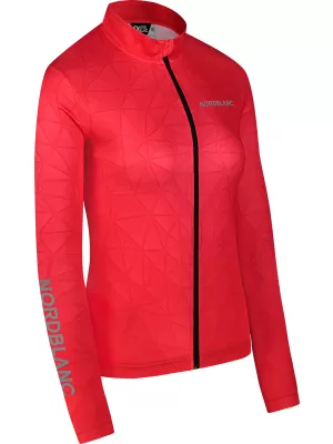 Damen-Radtrikot NORDBLANC VELOFLOW NBSLF8105 ROT