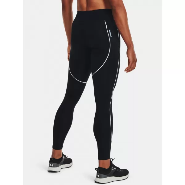  Thermo-Leggings für Damen UNDER ARMOUR UA RUSH CG NOVELTY LEGGING 1365720-001 SCHWARZ 