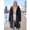 Damenmantel ALTISPORT IZZY SCHWARZ