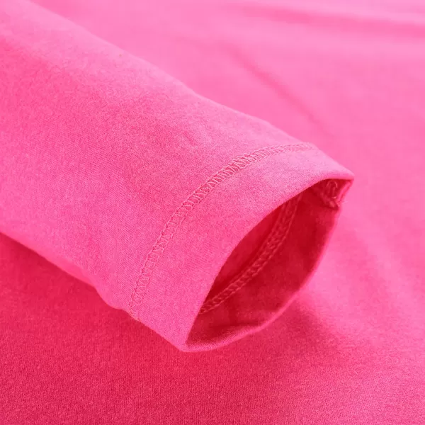  Schnell trocknendes Kinder-T-Shirt ALPINE PRO LOUSO ROSA GLÜHEN 
