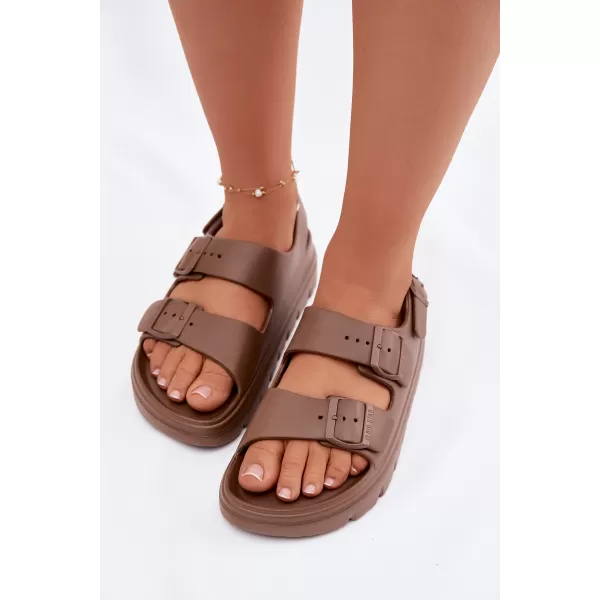  Damensandalen BIG STAR SHOES TT274A035 BRAUN/BEIGE 