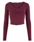 Damen-T-Shirt URBAN CLASSICS TB7729-01151 KIRSCHE