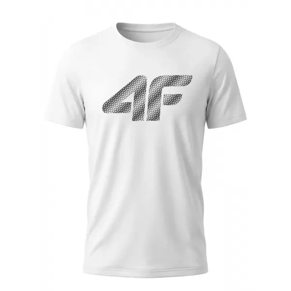  Herren-T-Shirt 4F WMM00TTSHM3342 WEIß 