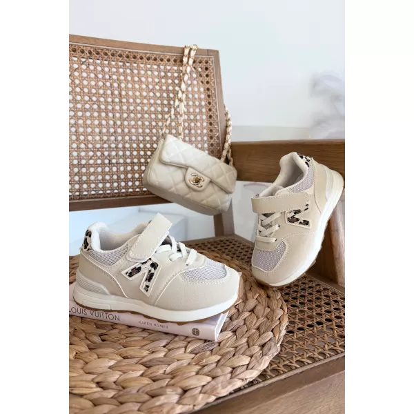  Kinder-Sneaker BOTO 1678-1D/2D/3D BEIGE 