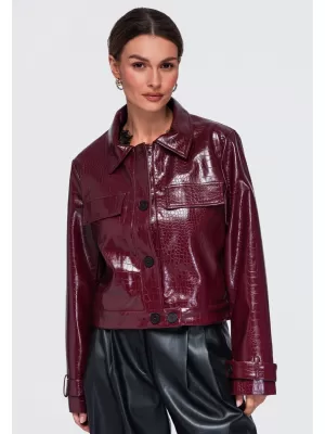 Damenjacke OMBRE OW-JAFL-0145 BURGUND