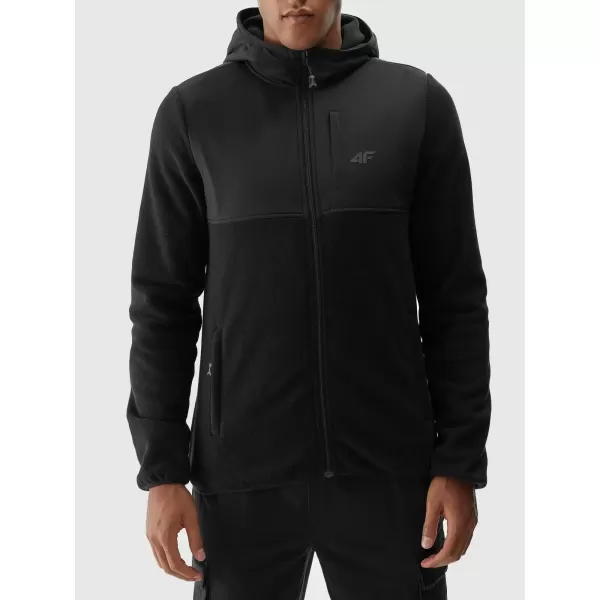  Herren-Sweatshirt 4F WMM00TSWSM1768 TIEFSCHWARZ 