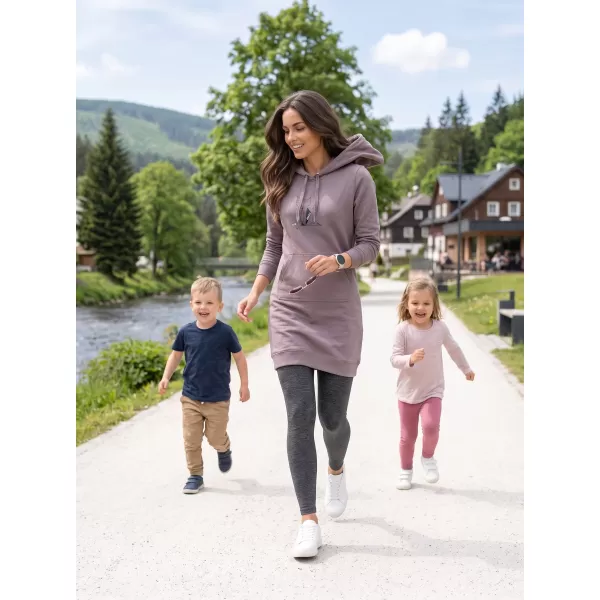  Erweitertes Damen-Sweatshirt ALTISPORT ALW091419 STAHLGRAU 