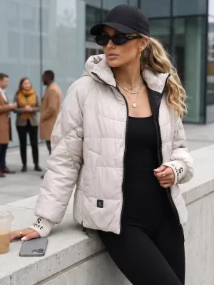 Damenjacke DSTREET TY5761 BEIGE