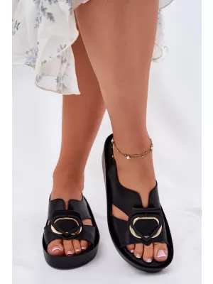 Damensandalen S.BARSKI KV51-031 SCHWARZ