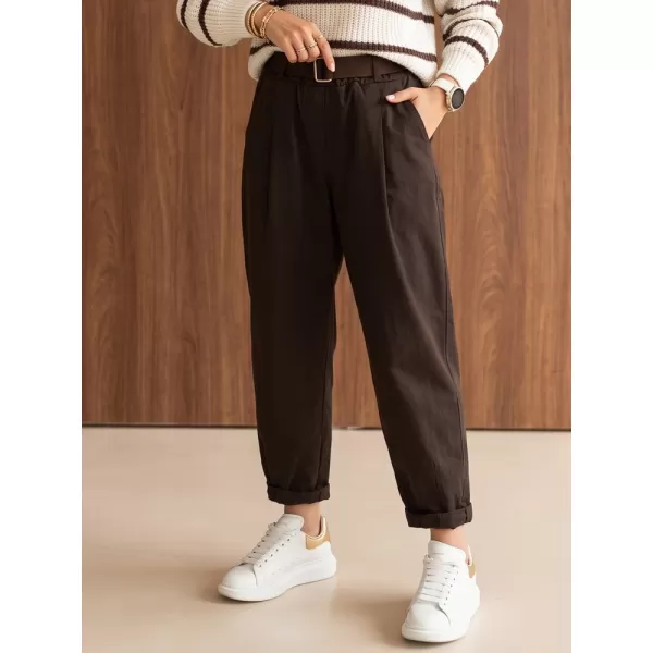  Damenhosen DSTREET UY3185 BRAUN 
