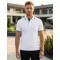 Herren-T-Shirt mit Kragen MALFINI FOCUS 232 WEIß