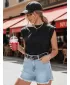 Damen-T-Shirt DSTREET RY2497 SCHWARZ