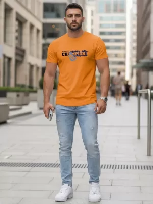Herren-T-Shirt DSTREET NX5017R-OR ORANGE