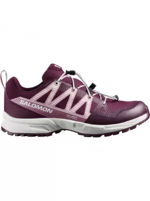 Kinderschuhe SALOMON OUTSCAPE WATERPROOF L49212600 WINTERBLÜTE/MORGENDÄMMERUNG ROSA/WEIß