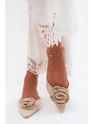 Damensandalen BOTO MM-25 BEIGE