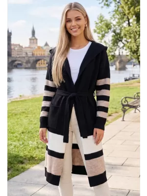 Damenpullover ALTISPORT INESSA SCHWARZ