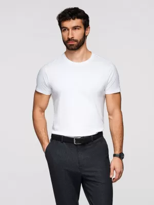 Herren-T-Shirt OMBRE OM-TSBS-0268 WEIß
