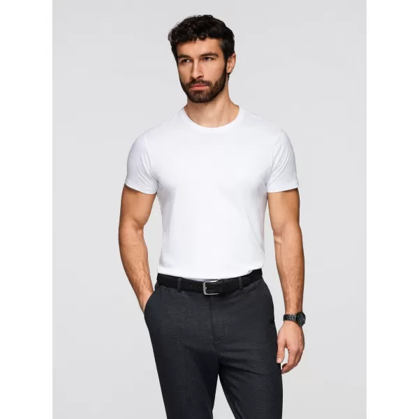  Herren-T-Shirt OMBRE OM-TSBS-0268 WEIß 