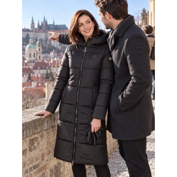  Wintermantel für Damen ALTISPORT IMELDA SCHWARZ 
