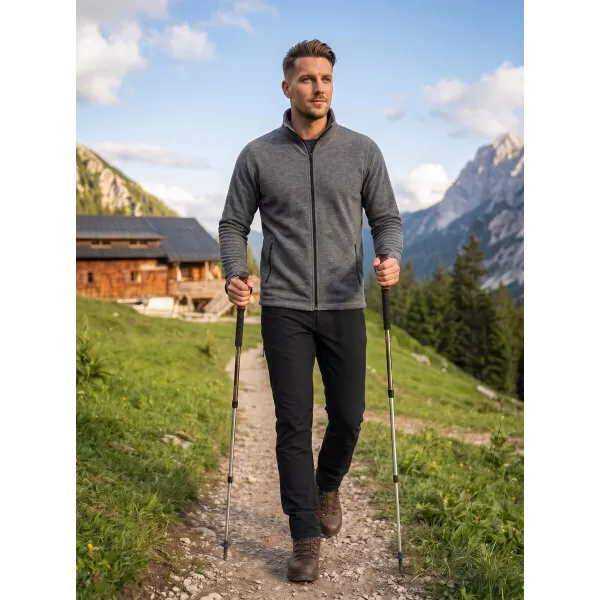  Herren-Sweatshirt aus Microfleece MALFINI FACTOR 852 SCHWARZES HIGHLIGHT 