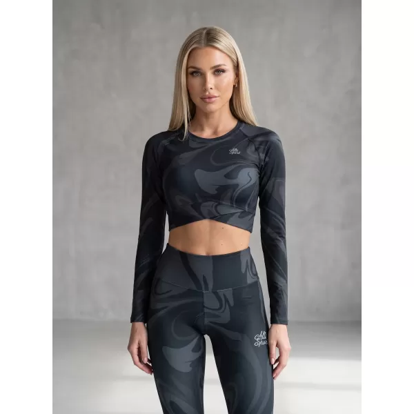  Lange Premium-Leggings für Damen (neue Größen) ALTISPORT VOJ/ALW072LEG05 SCHWARZ 
