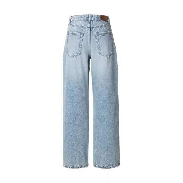  Damenhosen URBAN CLASSICS TB8141 SCHMUTZIGE HELLBLAUE SÄURE GEWASCHEN 