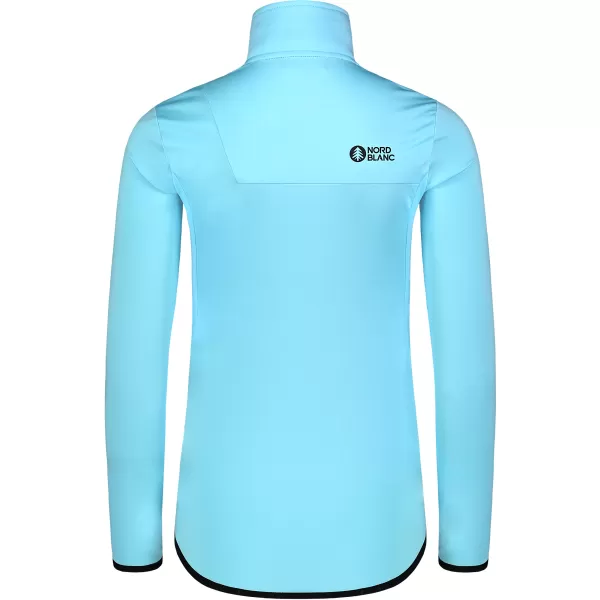  Powerfleece-Sweatshirt für Damen NORDBLANC CRISP NBSFL8338 HELLBLAU 