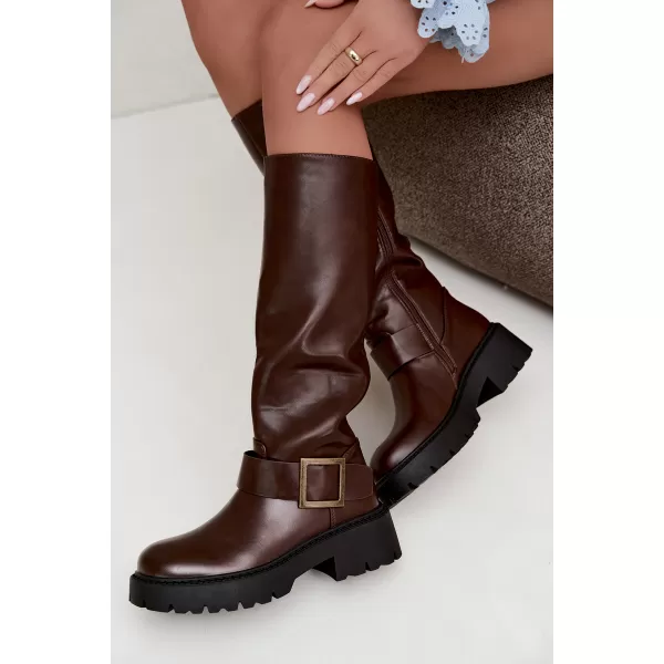  Damenstiefel BOTO C-387 KAFFEE 