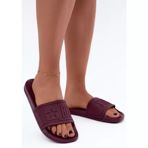  Damenhausschuhe BIG STAR SHOES UU274070 WEIN 