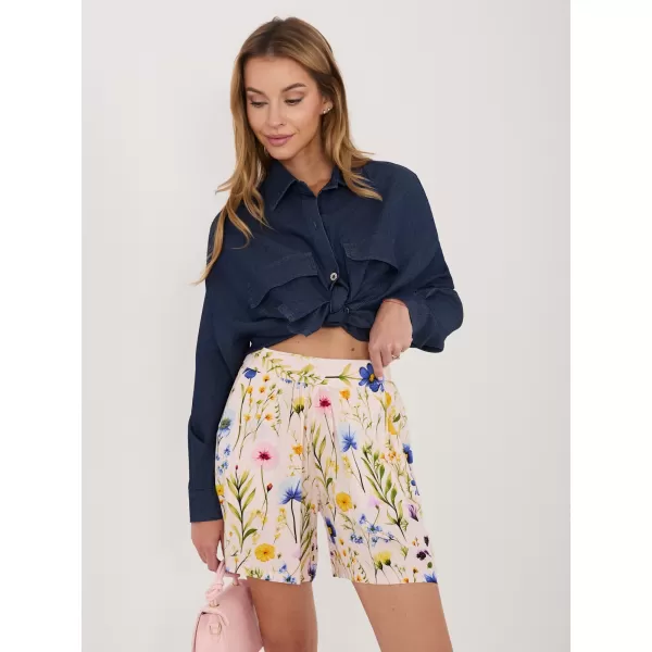  Damen-Shorts SUBLEVEL D73771M62489KD LEUCHTEND ROSA 