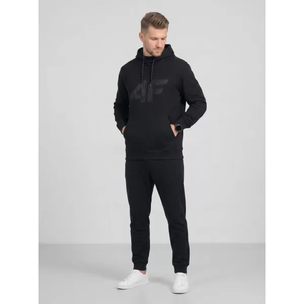 Herren-Sweatshirt 4F WMM00TSWSM2548 TIEFSCHWARZ 