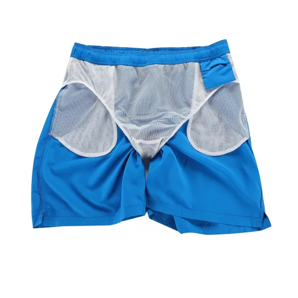  Sportshorts für Herren ALPINE PRO JERAN 2 ELEKTRISCHE BLAUE LIMONADE 