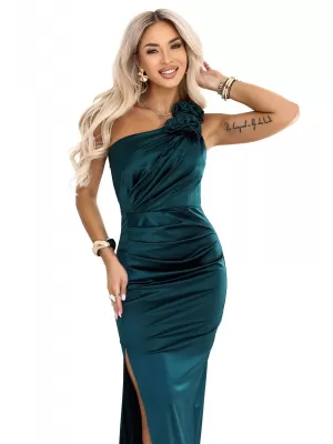 Damenkleid NUMOCO 580-7 FLASCHENGRÜN