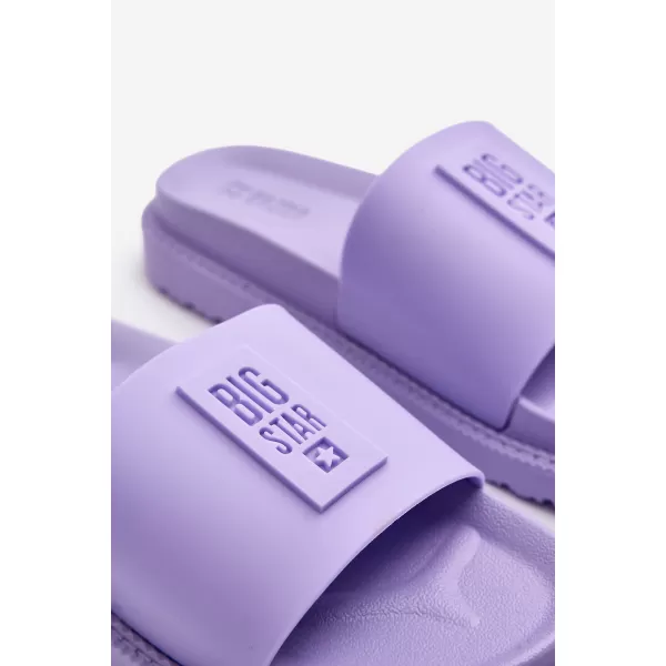  Damenhausschuhe BIG STAR SHOES LL274426 VIOLETT 