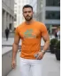Herren-T-Shirt DSTREET NX5020R ORANGE