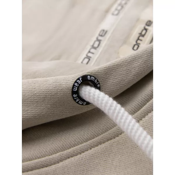  Herren-Sweatshirt OMBRE OM-SSBN-0270 HELLBEIGE 