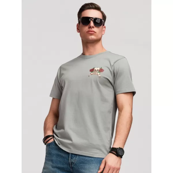  Herren-T-Shirt OMBRE OM-TSPT-0257 GRAU 
