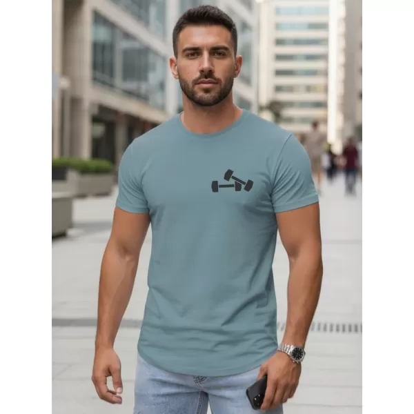  Herren-T-Shirt DSTREET NX5086R BLAU 