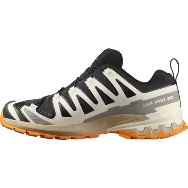  Herrenschuhe SALOMON XA PRO 3D V9 GORE-TEX L47881900 SCHWARZ/VANILLEEIS/KURKUMA 