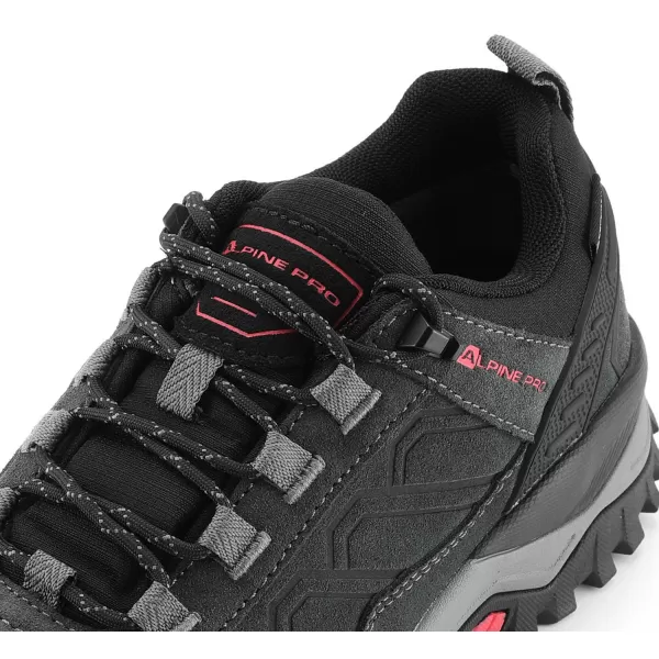  Outdoor-Schuhe ALPINE PRO WANGE DUNKLES ECHTES GRAU 