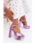 Damensandalen BOTO H-46 HELLVIOLETT