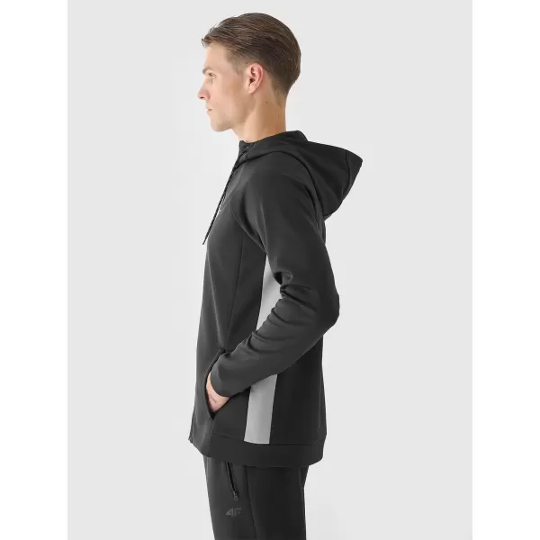  Herren-Sweatshirt 4F WAW25TSWSM1930 TIEFSCHWARZ 