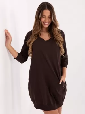 Kleid BASIC FEEL GOOD RV-SK-7203.35P DUNKELBRAUN