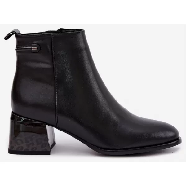  Damen-Stiefeletten BOTO 26BT24-398 SCHWARZ 