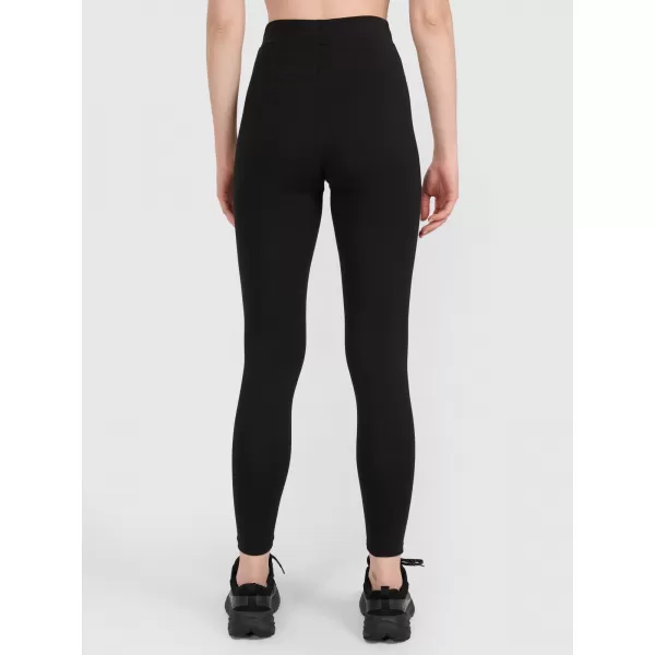  Leggings für Damen 4F WMM00TTIGF296 TIEFSCHWARZ 
