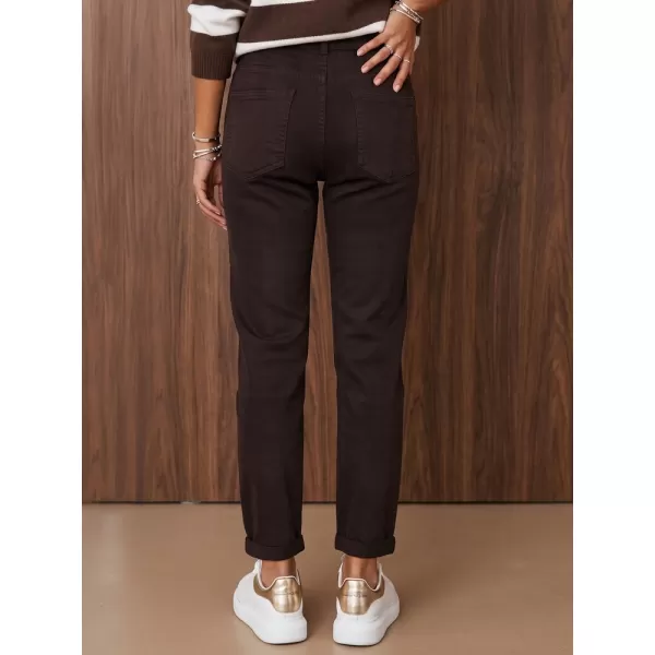  Damenhosen DSTREET UY3224 BRAUN 