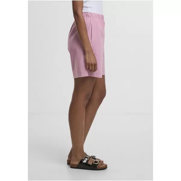  Damen-Shorts URBAN CLASSICS TB8180 STAUBIGES ROSA 