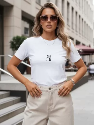 Damen-T-Shirt DSTREET NX8045RY-WH WEIß