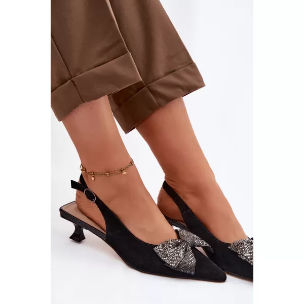  Damensandalen D&A 42761-19 SCHWARZ 